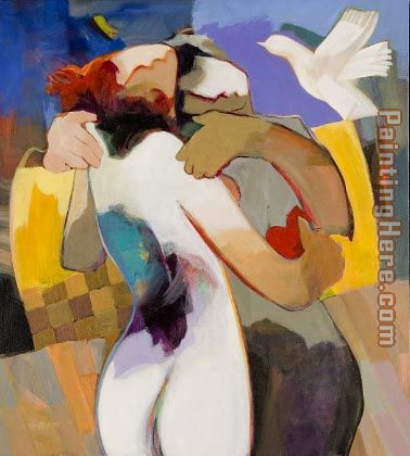 Irresistible Love painting - Hessam Abrishami Irresistible Love art painting